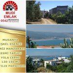 Mudanya Eşkel Esence deniz manzaralı satılık arsalar
